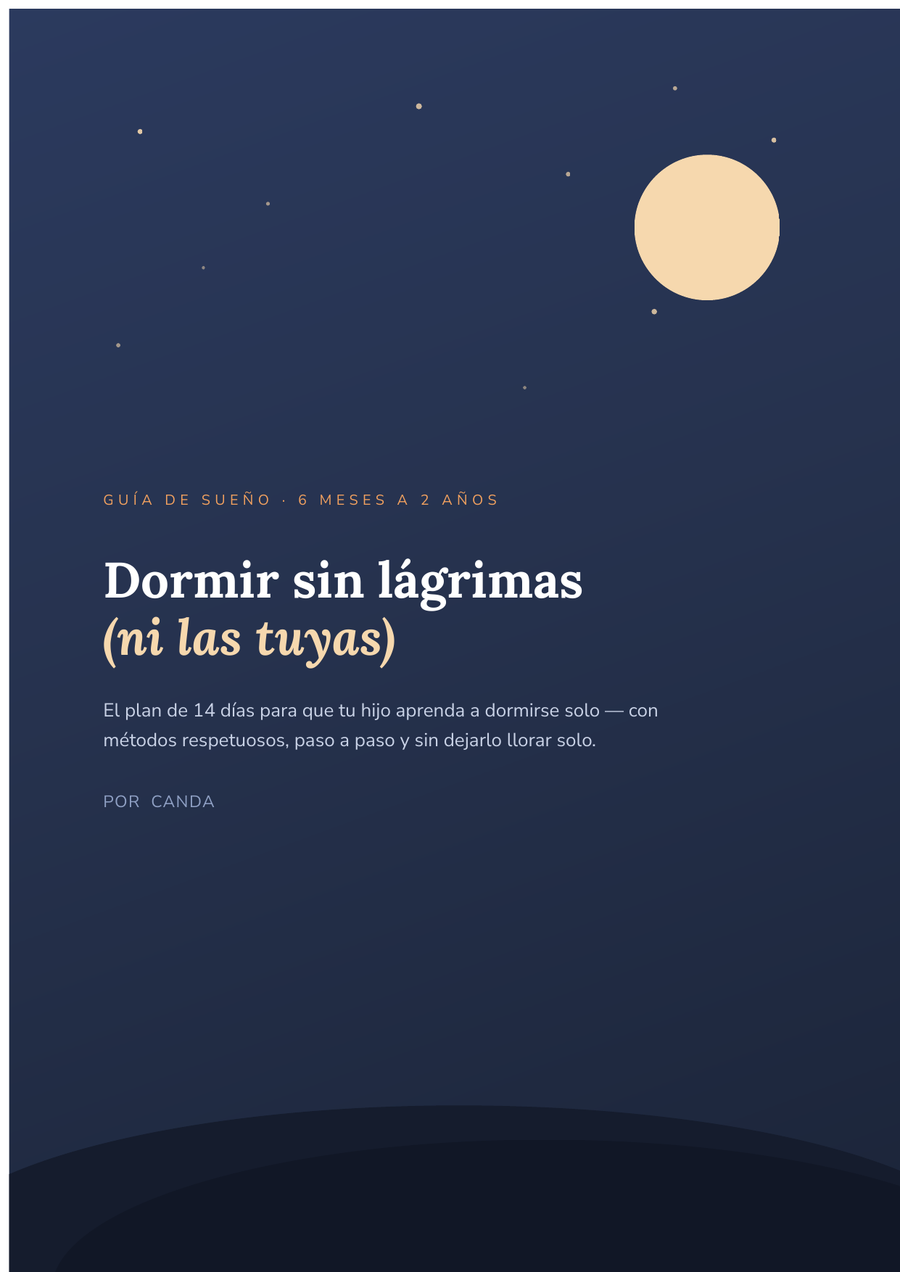 Portada del ebook Dormir sin lágrimas (ni las tuyas)
